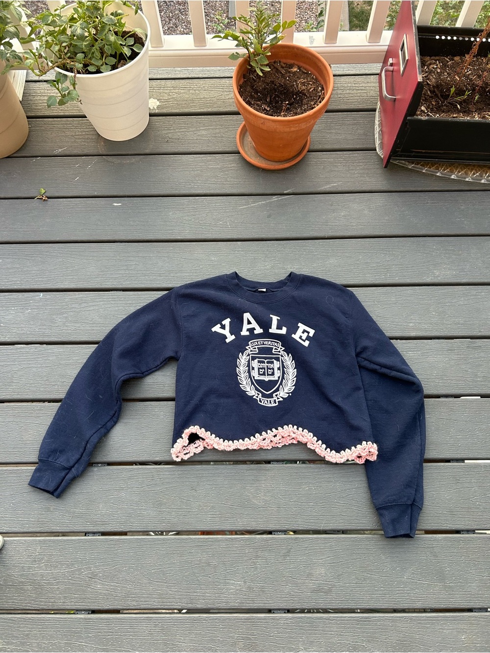 Yale Upcycled Crewneck